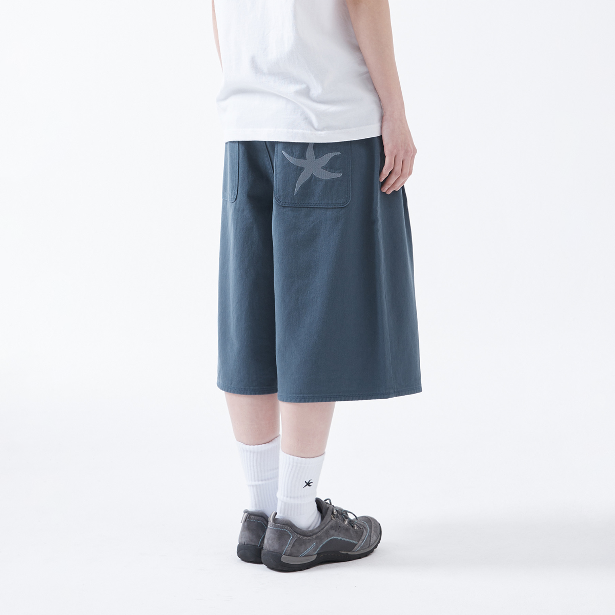 TCM starfish half chino pants (blue)