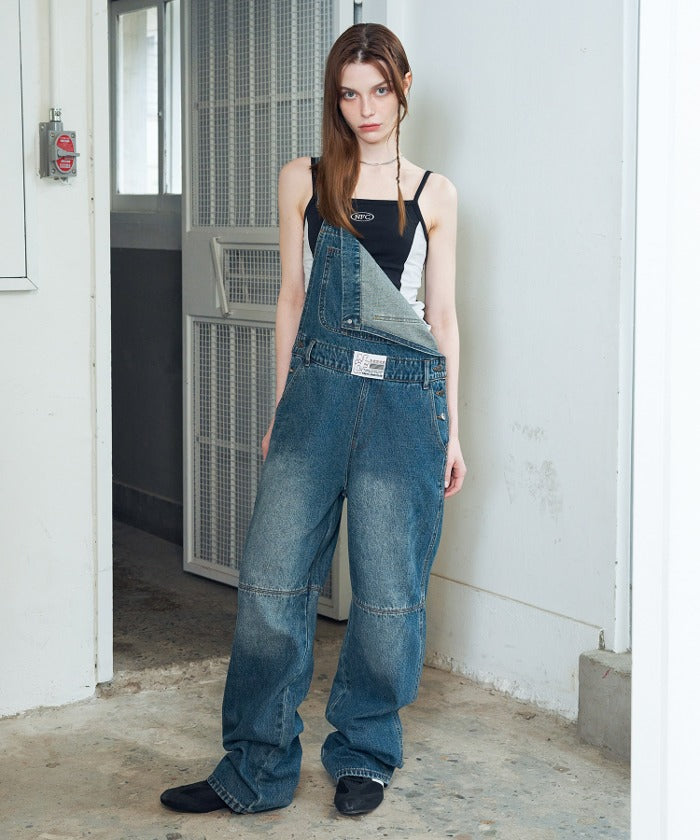 NF YOUTH DENIM OVERALL (DARK BLUE)