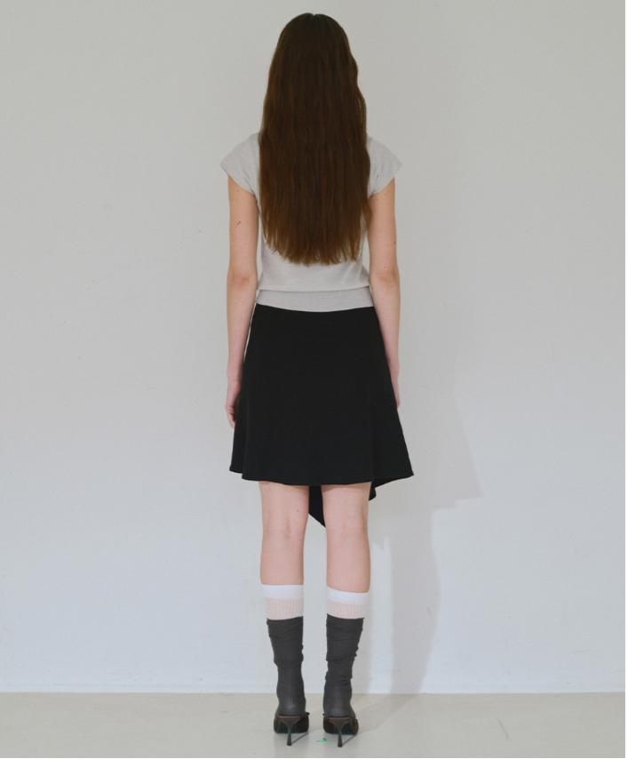 TWO WAY MUFFLER KNIT TOP