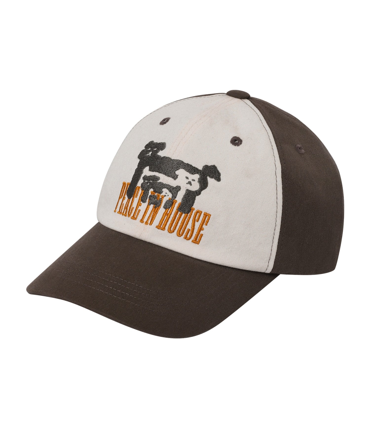 Dog House Ball Cap Brown