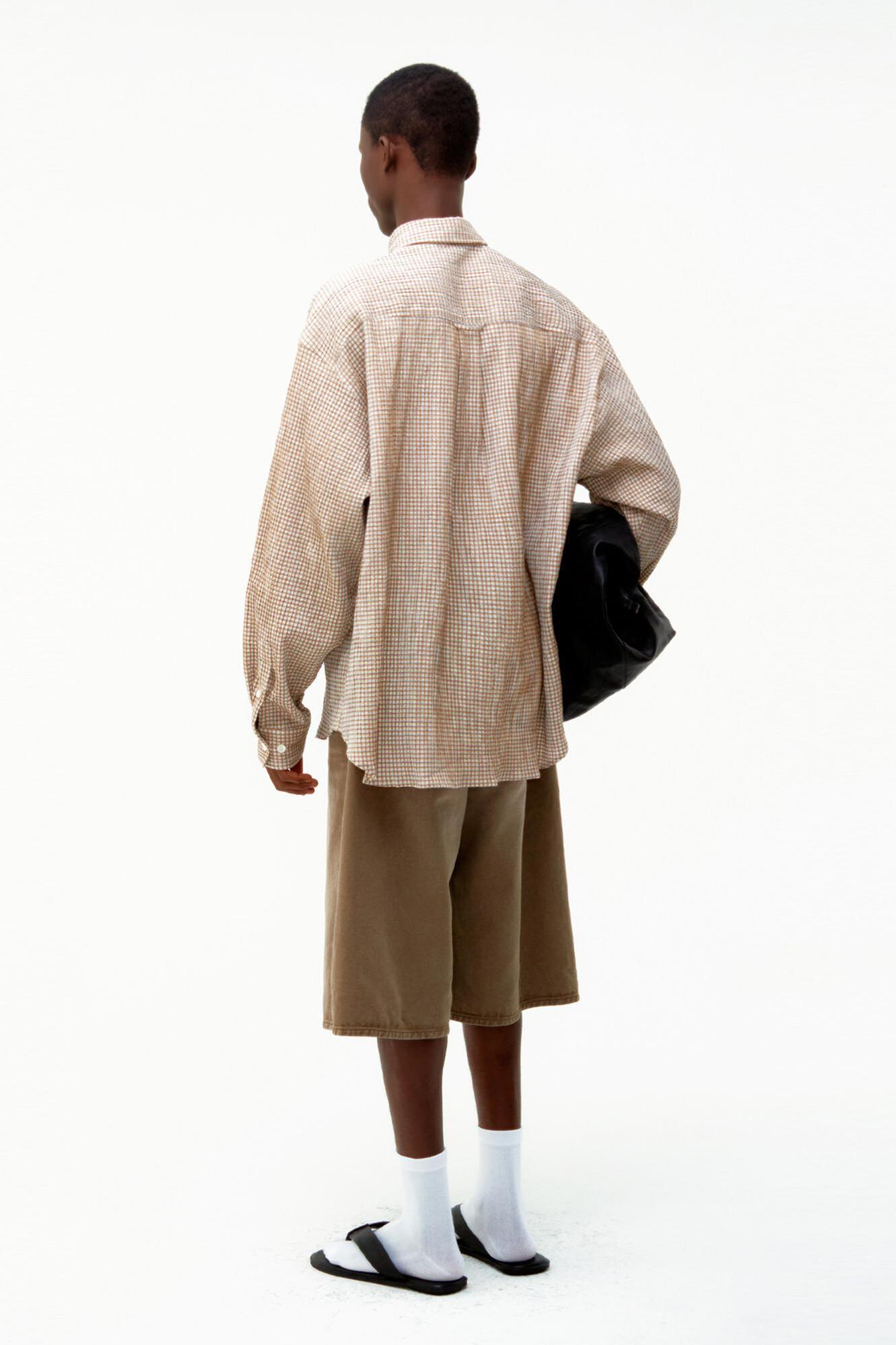 Dobby Windowpane Check Button-Down Shirt / 2 Color