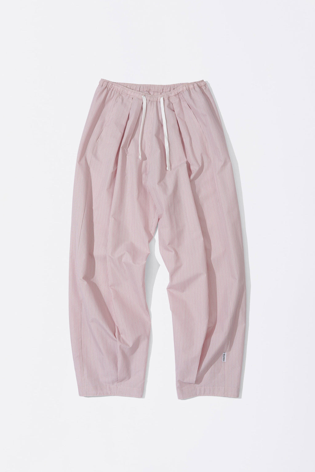 Bed To Go Pintuck Pants Pink Stripe