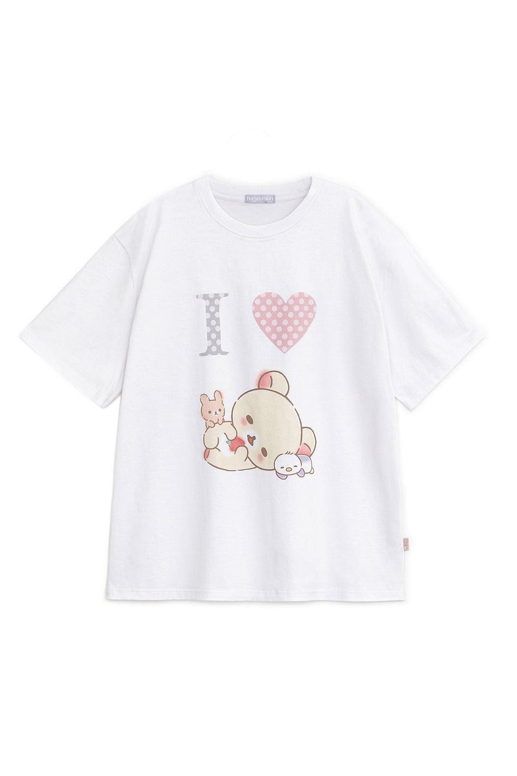 I love Korilakkuma tee (Whtie)