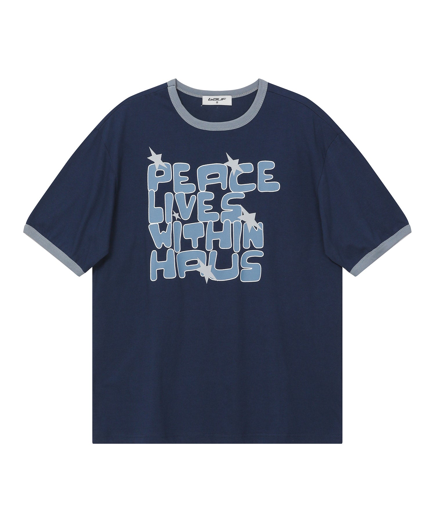 Piece Ringer T-shirt Navy