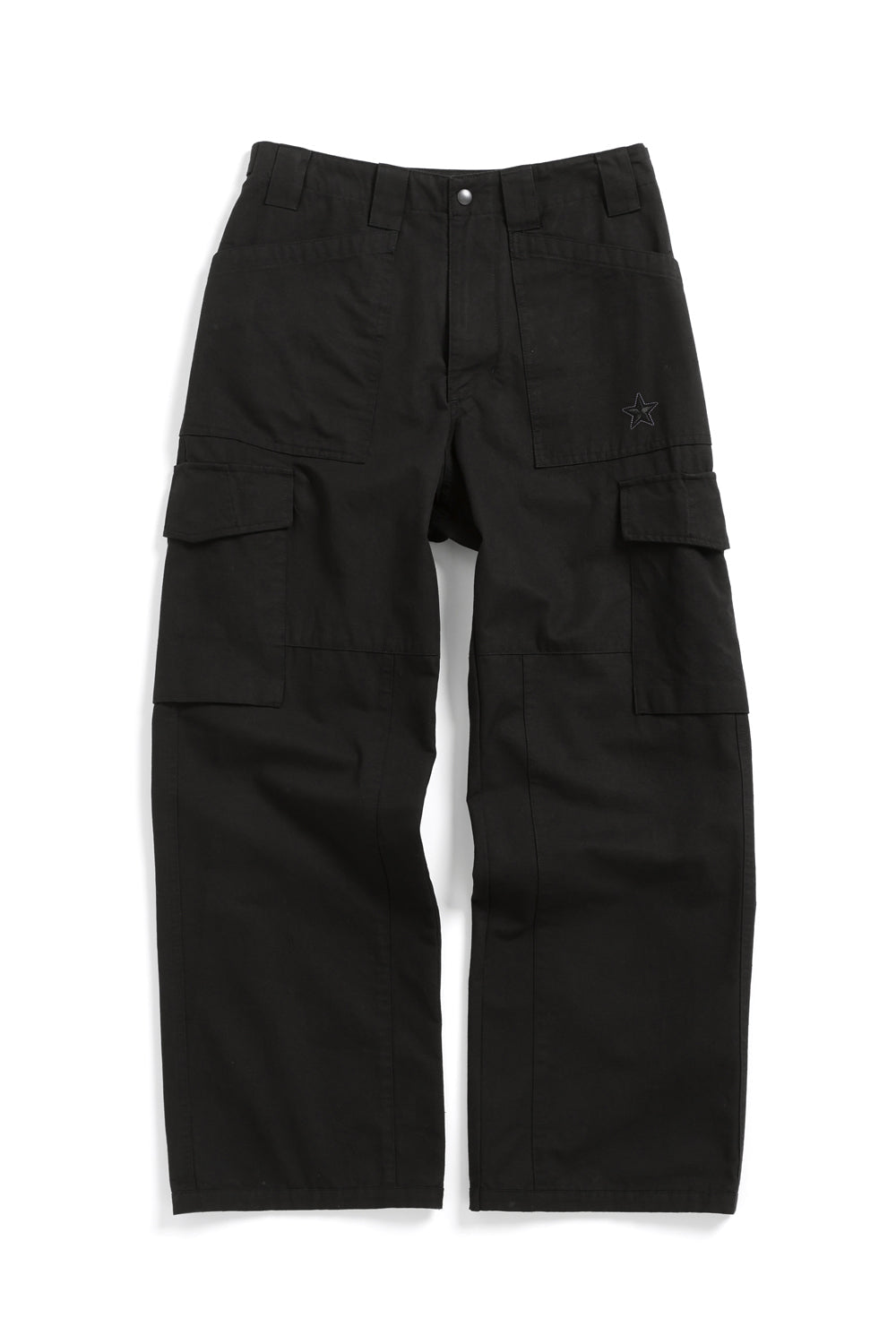 VTG Star Fatigue Pants Washed Black