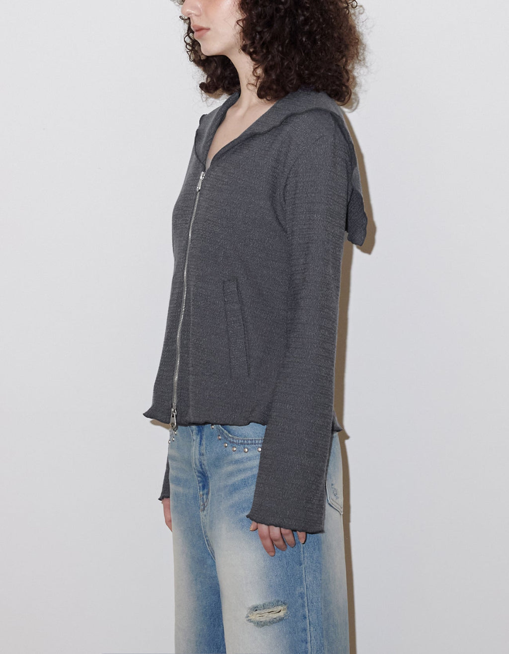 SAILOR TWO-WAY ZIPPED JACKET / 2 Color