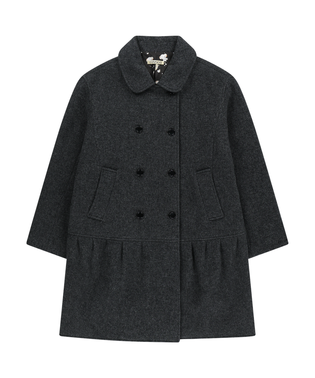 COY DOUBLE COAT GREY