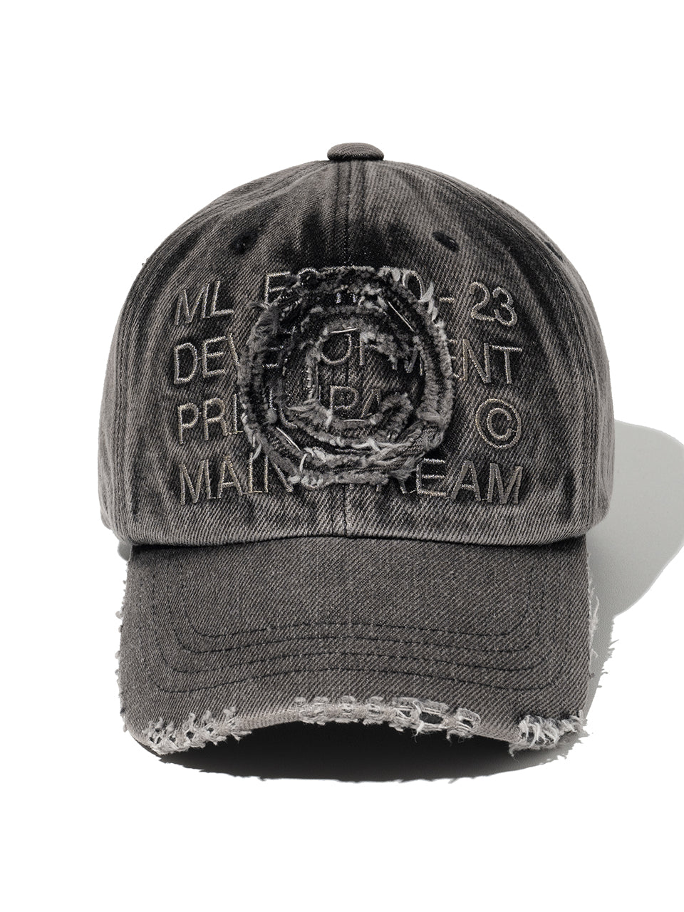 Core Denim Ball Cap Washed Black