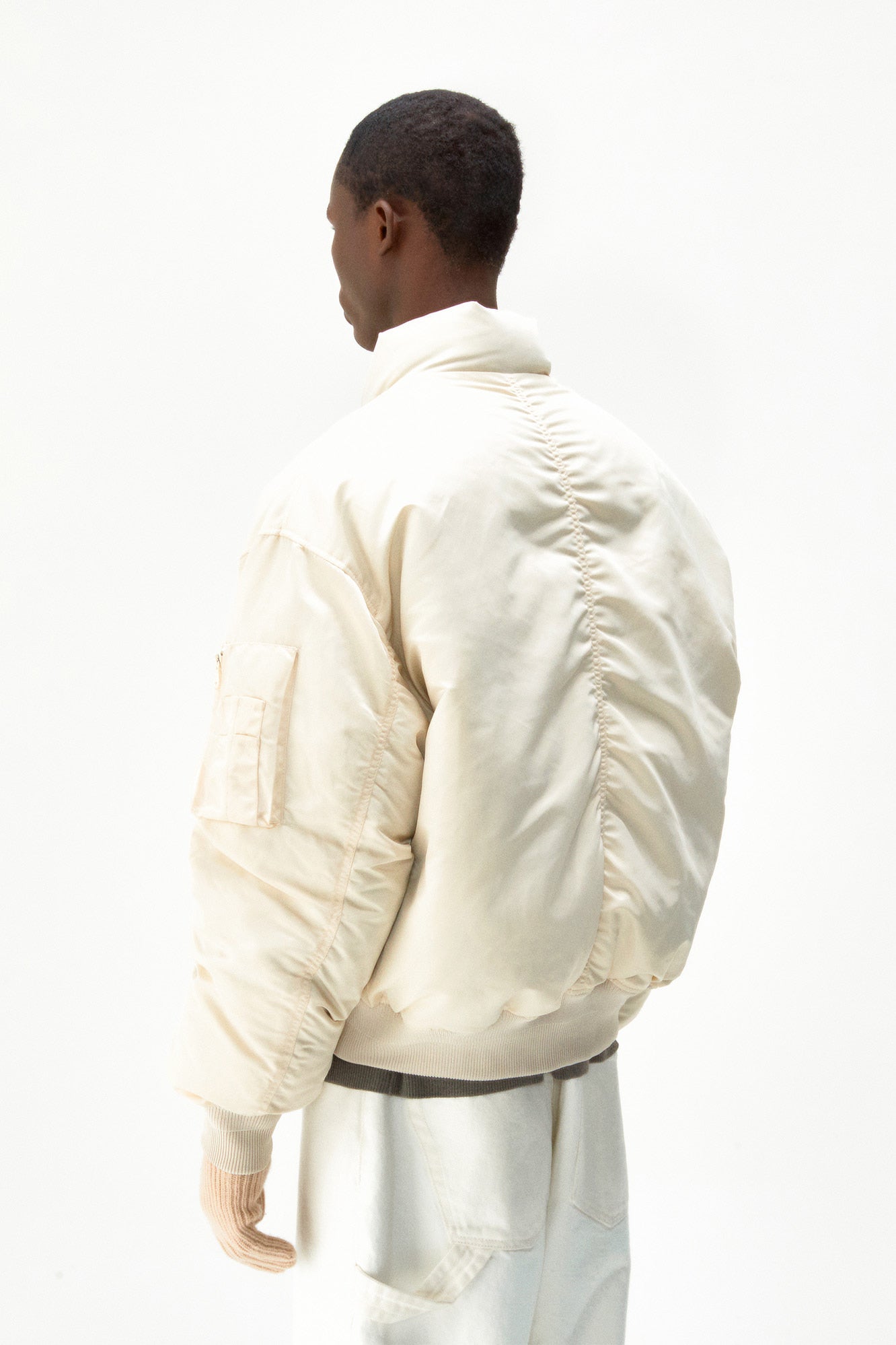 Stand Collar Neck Down Puffer Jacket