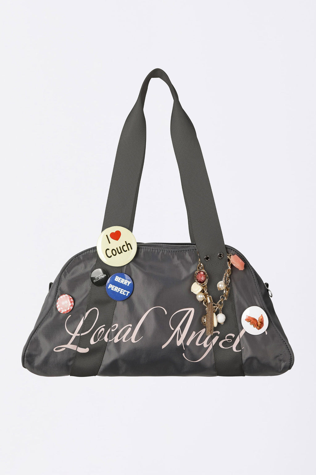 Local Angel Gym Bag Gray