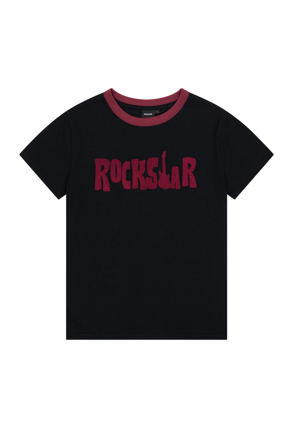 ROCKSTAR Boucle Half Top (Black)