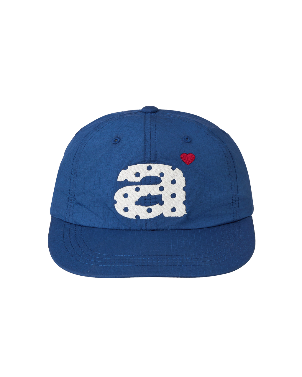 DOT SMALL LETTER NYLON CAP BLUE