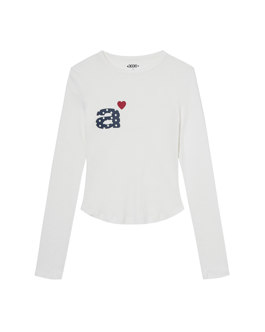 DOT SMALL LETTER L/S WHITE