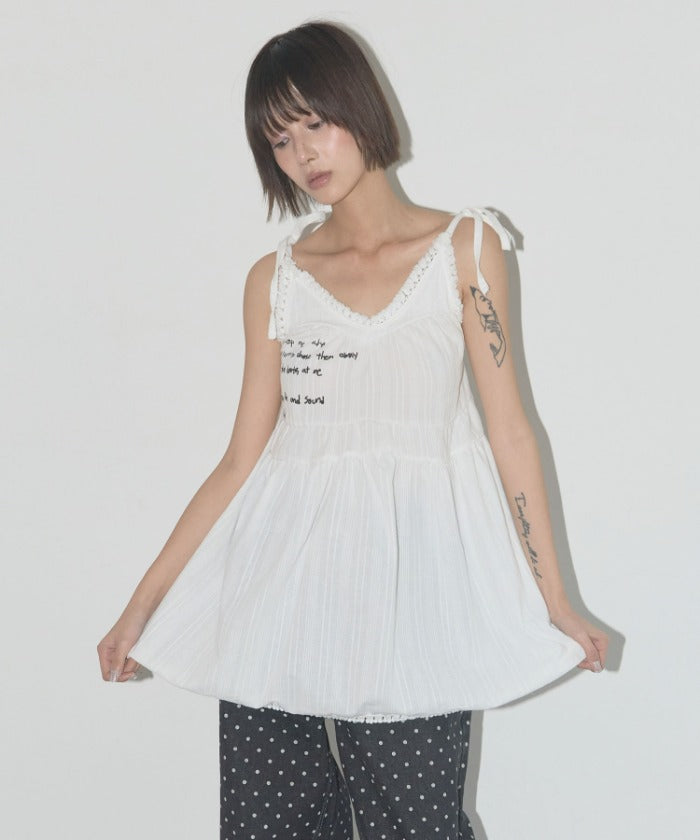 DREAMY SHEER DRESS (WHITE)