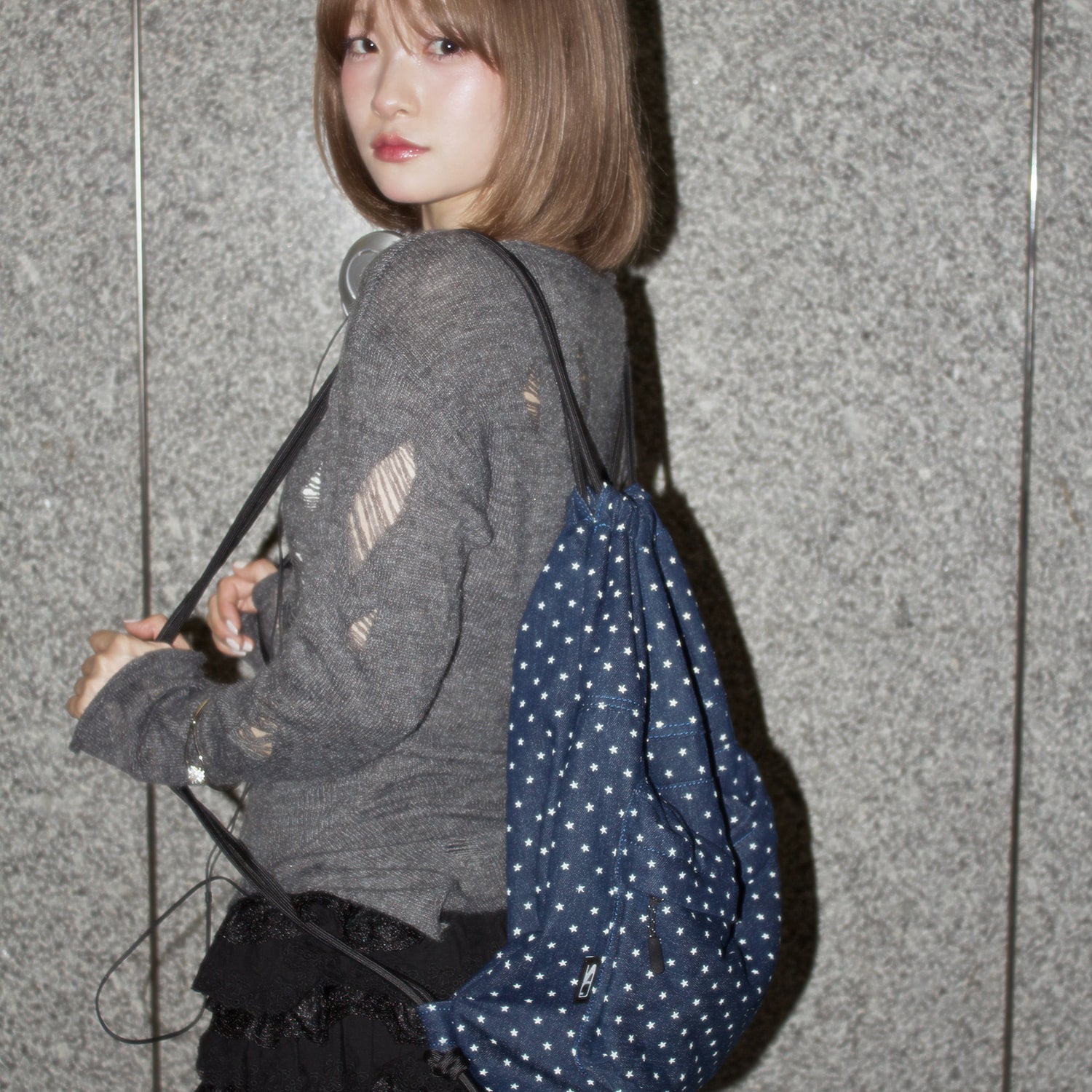 Piko 피코_ Denim Navy