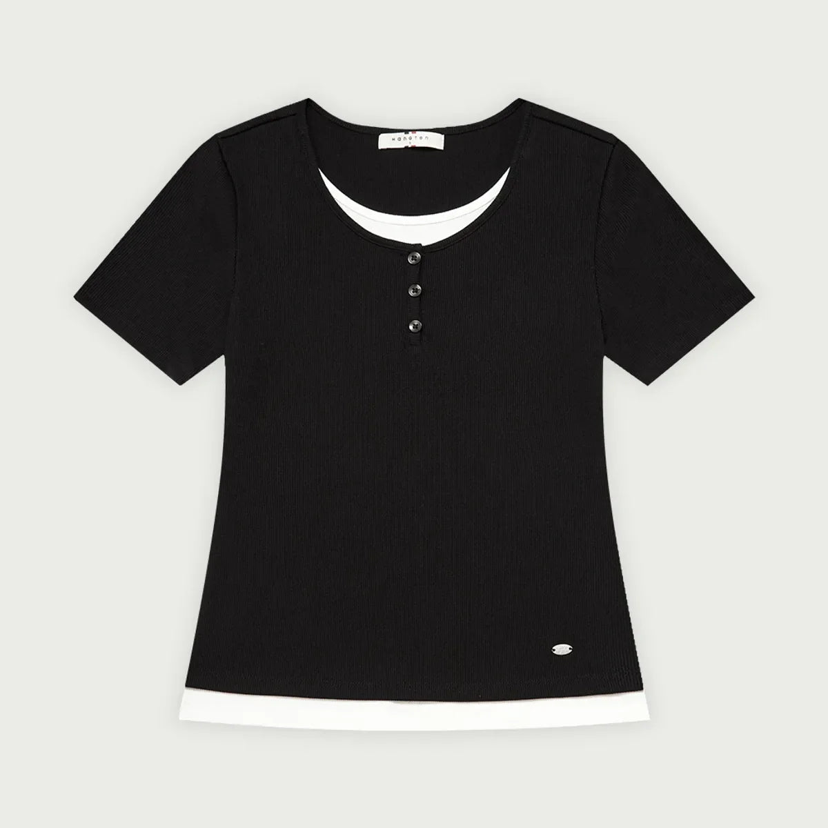 Women's Weil Layered Tee / Black
