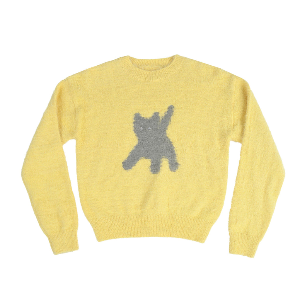 FLASHED CATS ANGORA KNIT / 5 COLOR
