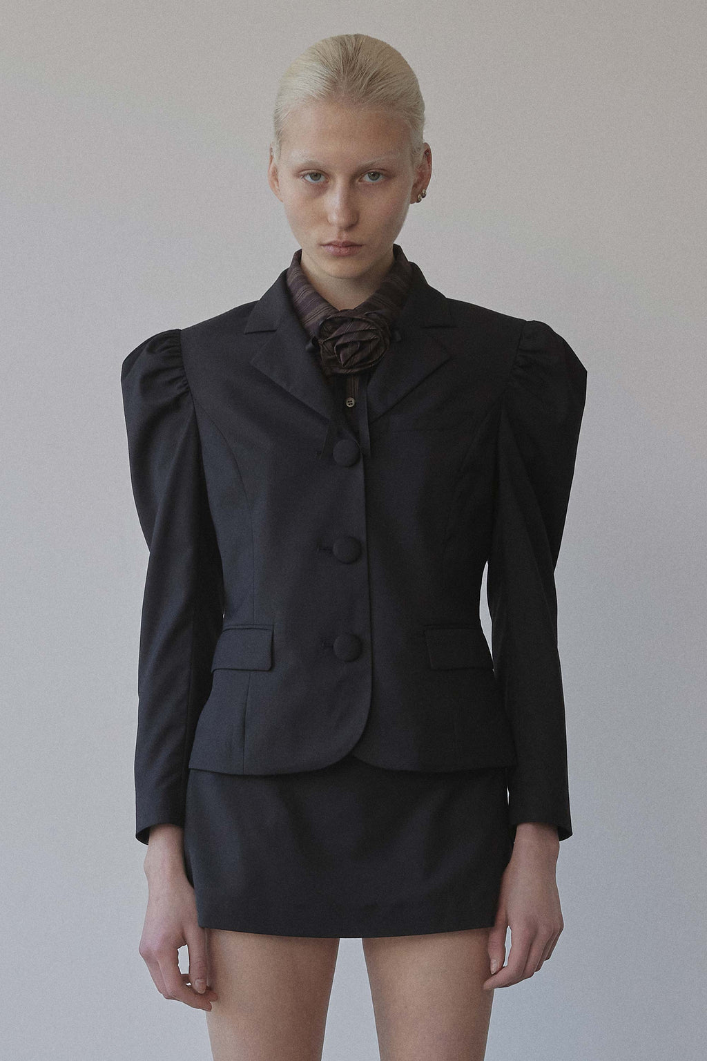 Puff Tailored Jacket Black