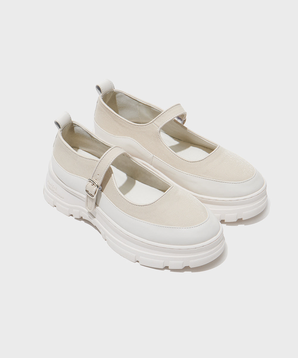 FLATFORM STRAP MARYJANES / 3 Color