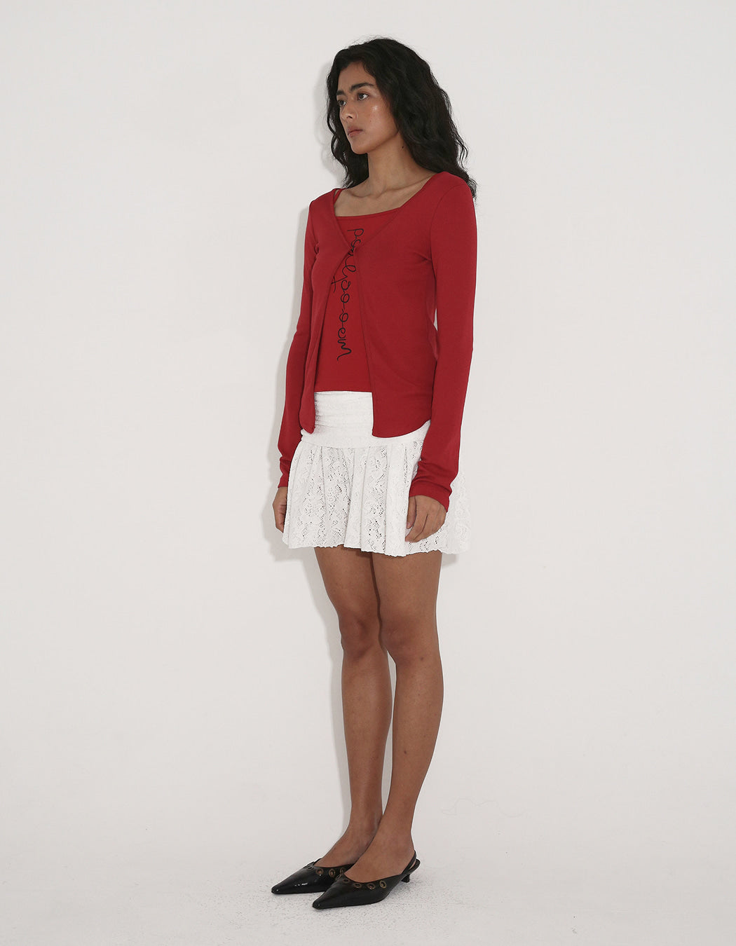 POLYSOOEM TANK & CARDIGAN / 3 COLOR