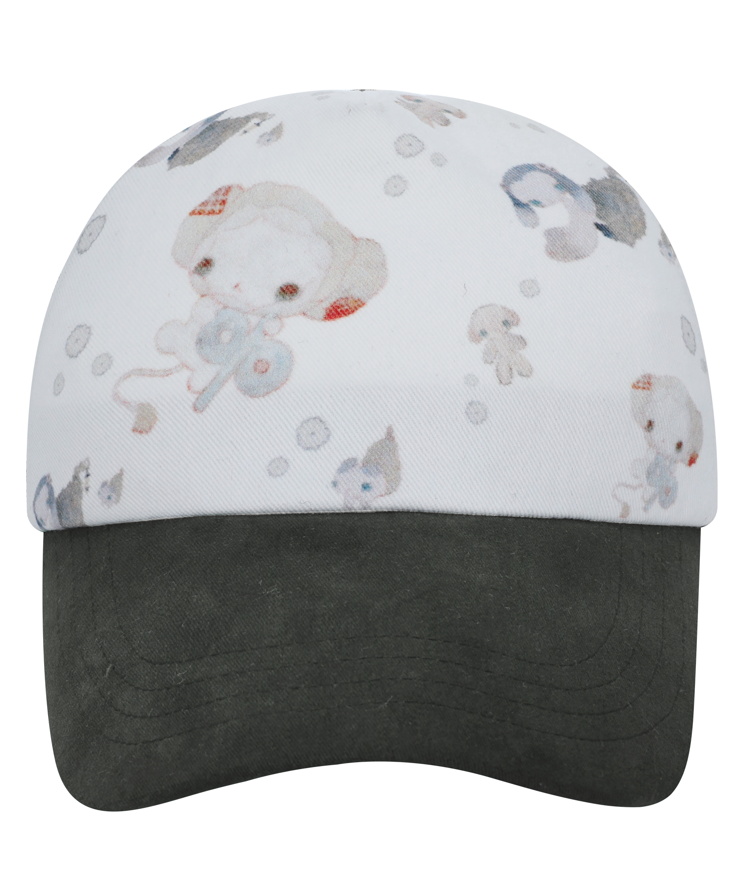 TINY WHIRL MESH CAP CHARCOAL