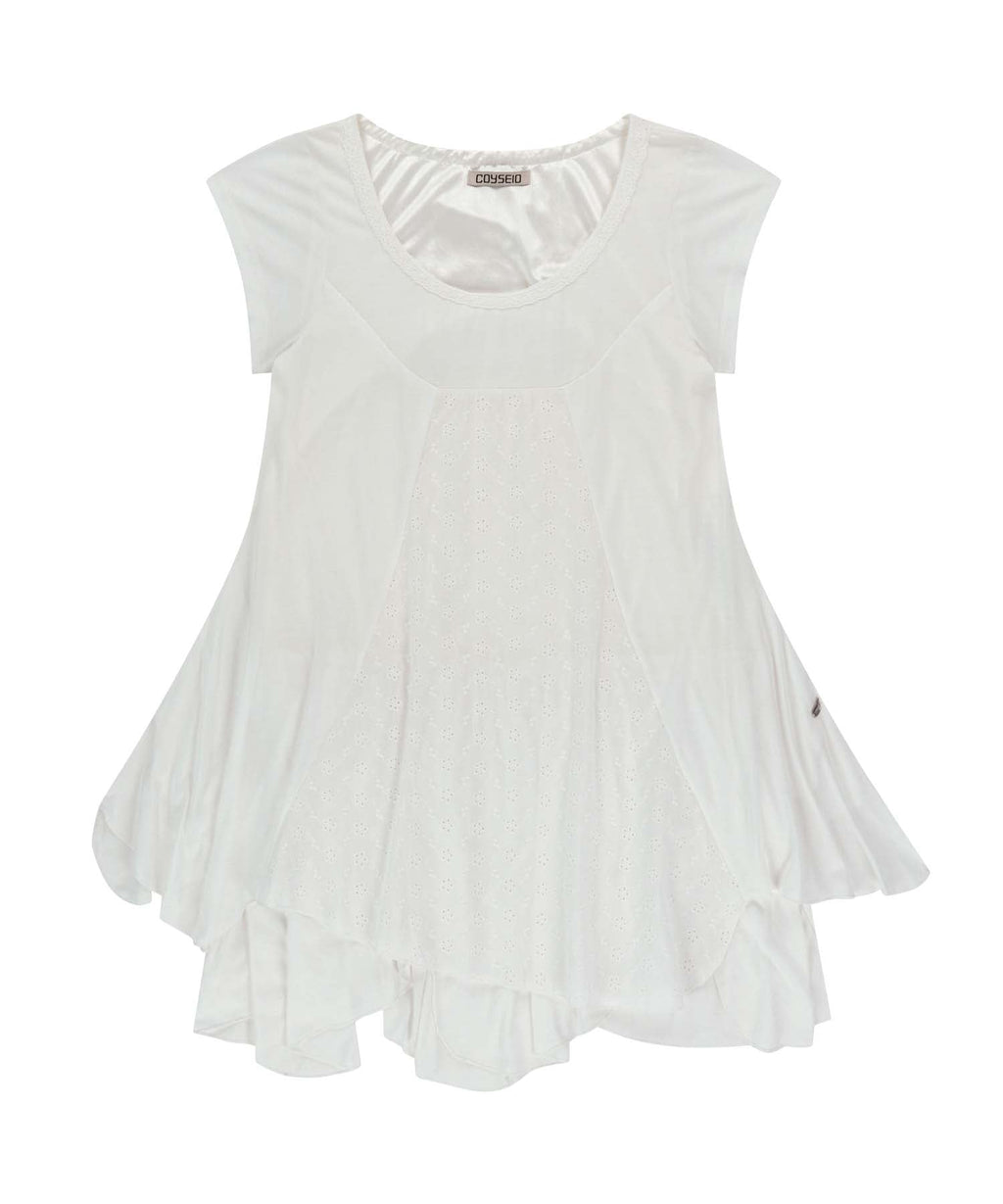 FLOWER ONE PIECE WHITE