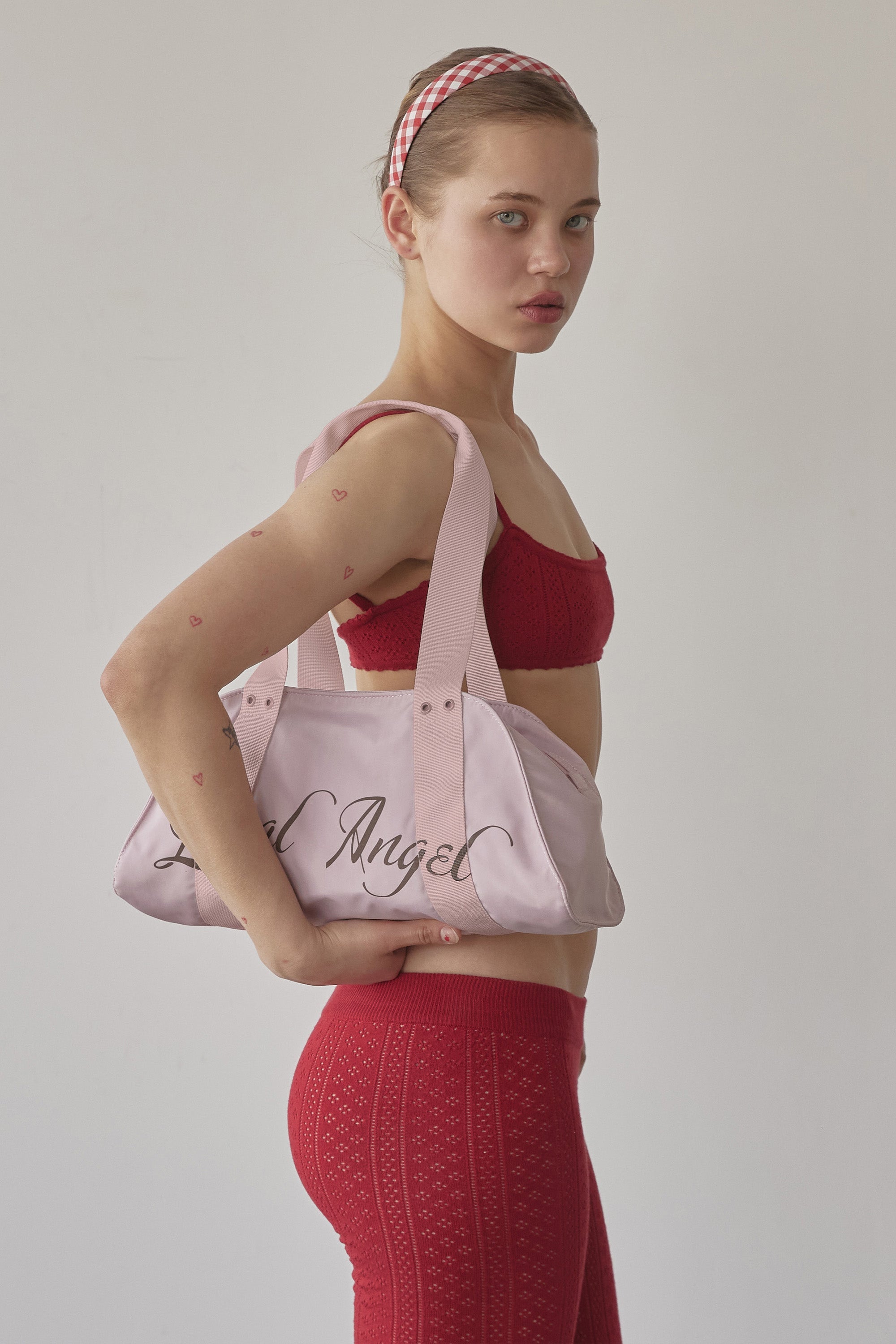 Local Angel Gym Bag Pink