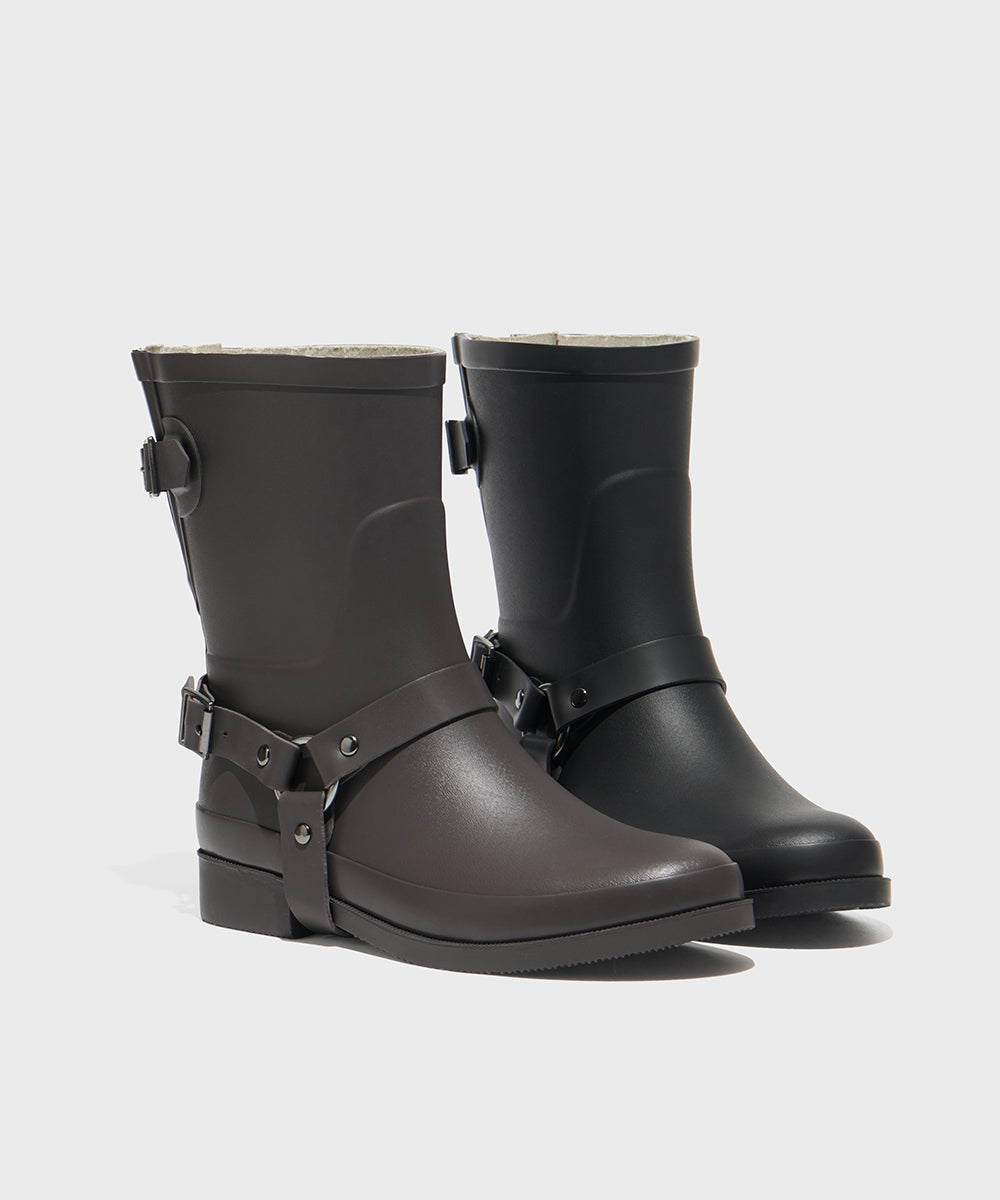 HARNESS WELLINGTON BOOTS MIDDLE / 2 Color