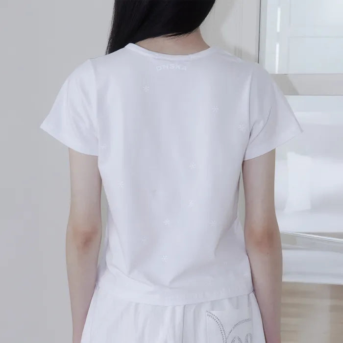 HIDDEN PRINT REGULAR T (WHITE)