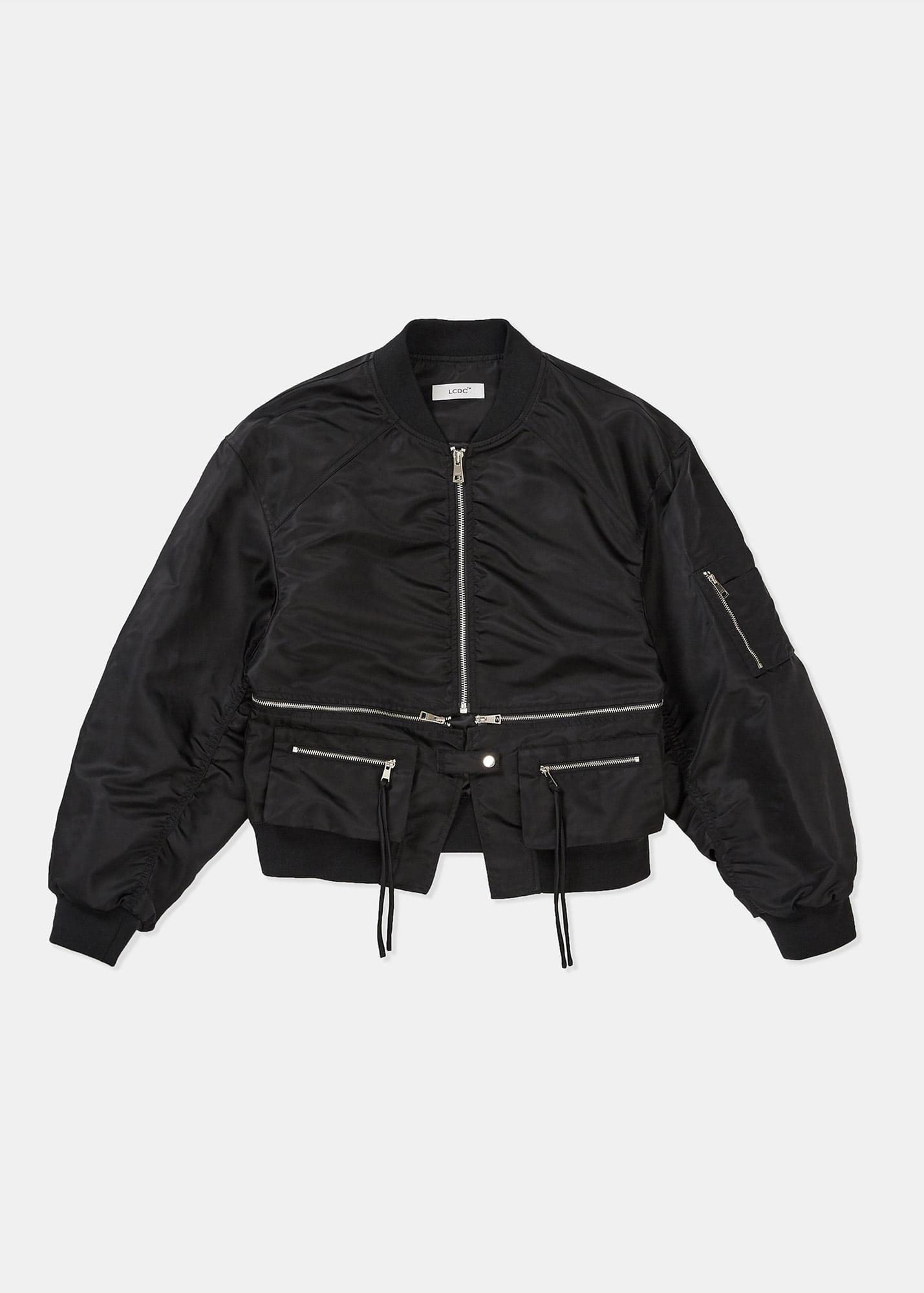 DETACHABLE-POCKET BLOUSON JACKET / 2 COLOR