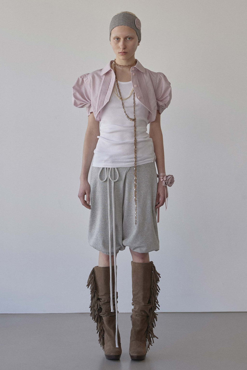 Rosetta Baby Shirt Pink Stripe