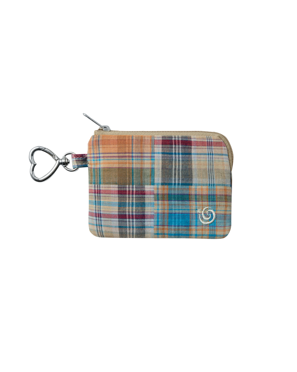 CHECK CARD POCKET ORANGE