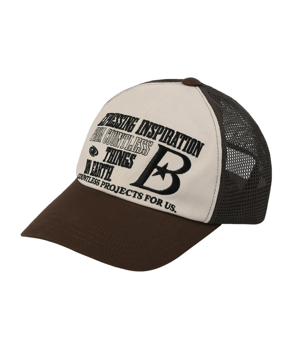 BLOGO Mesh Ball Cap Brown