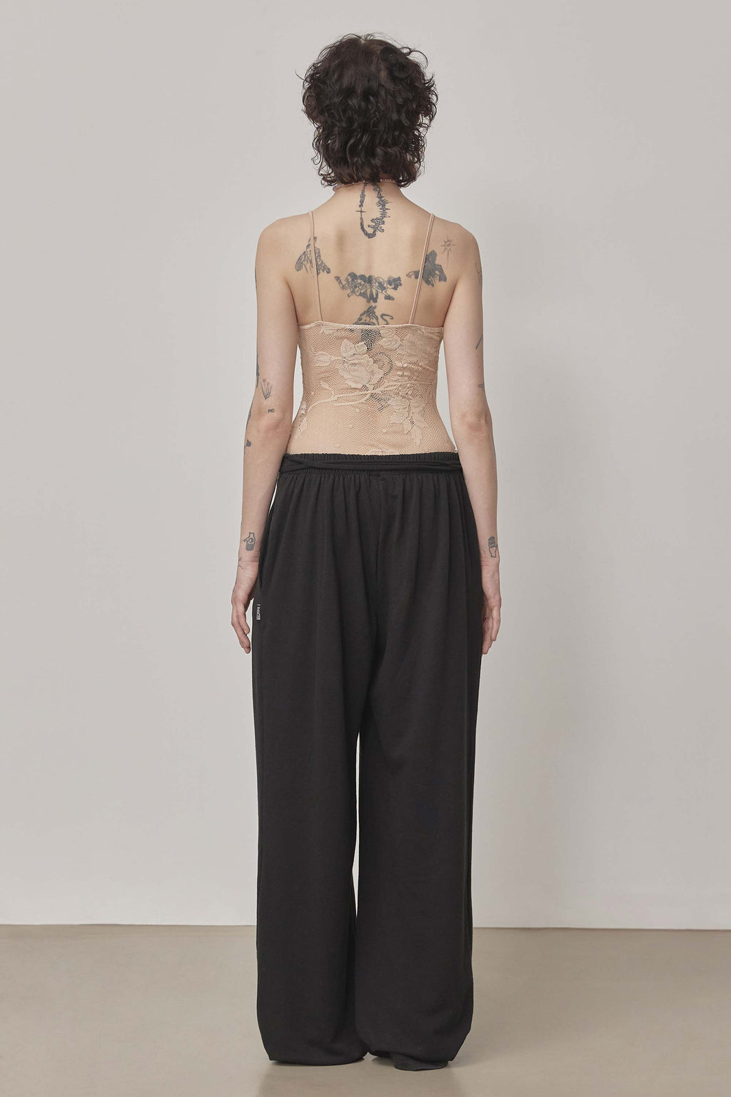 Wrap Sweatpants Black