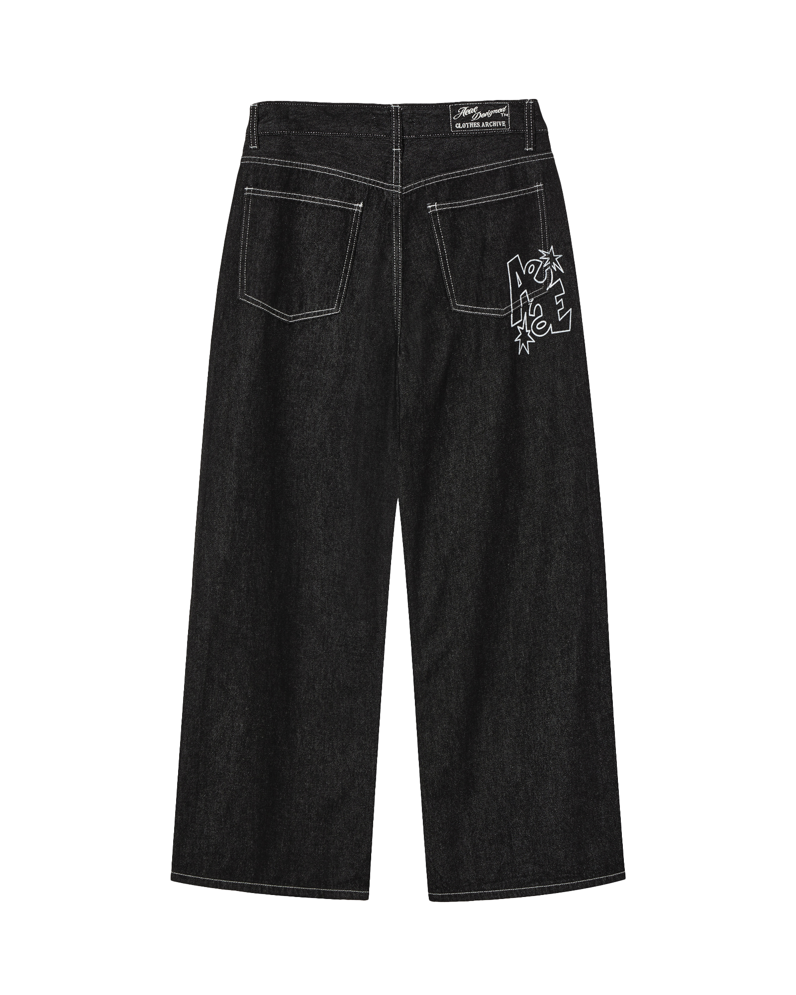 AE RIGID JEANS BLACK