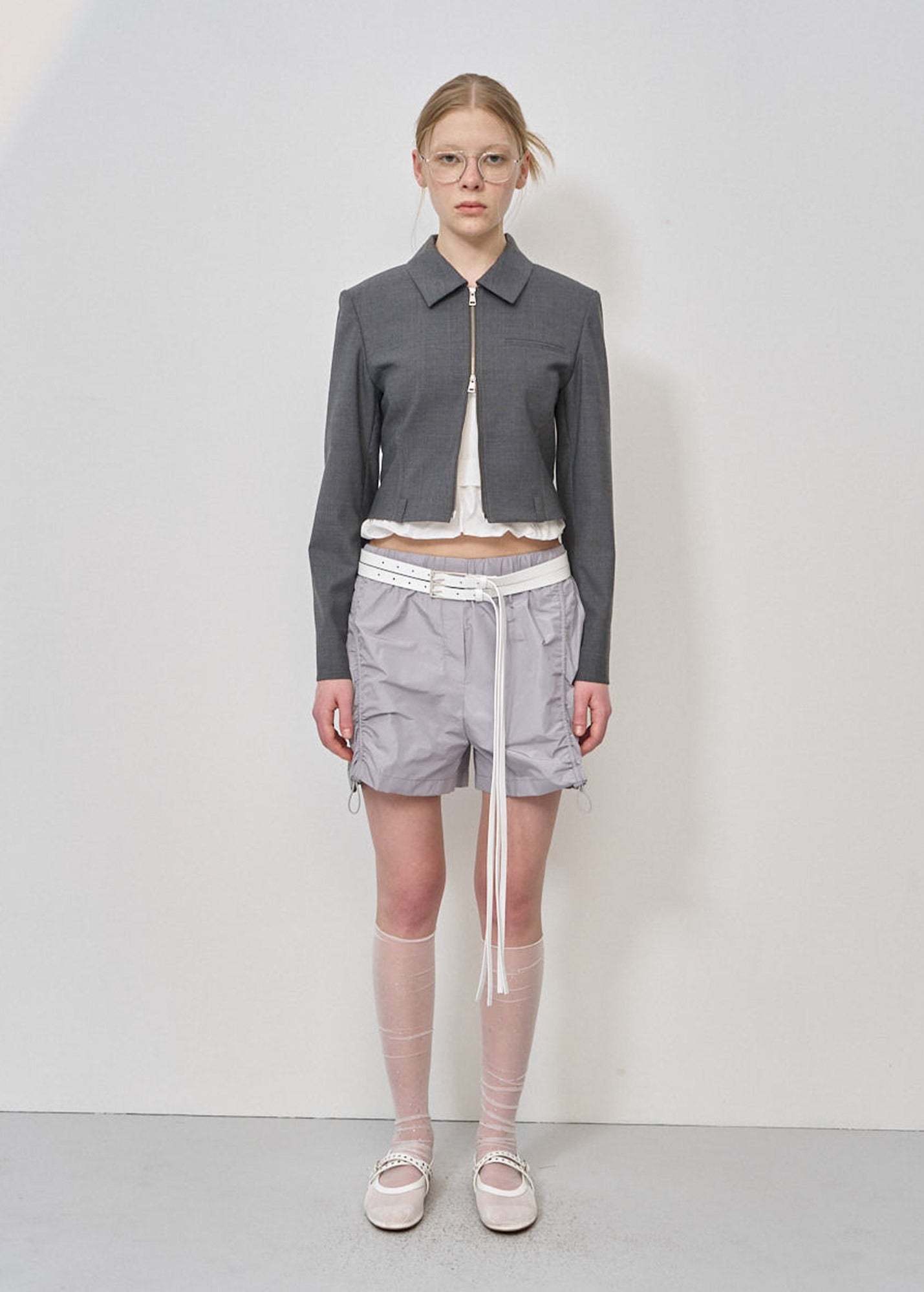 SUMMER WOOL SHORT JACKET