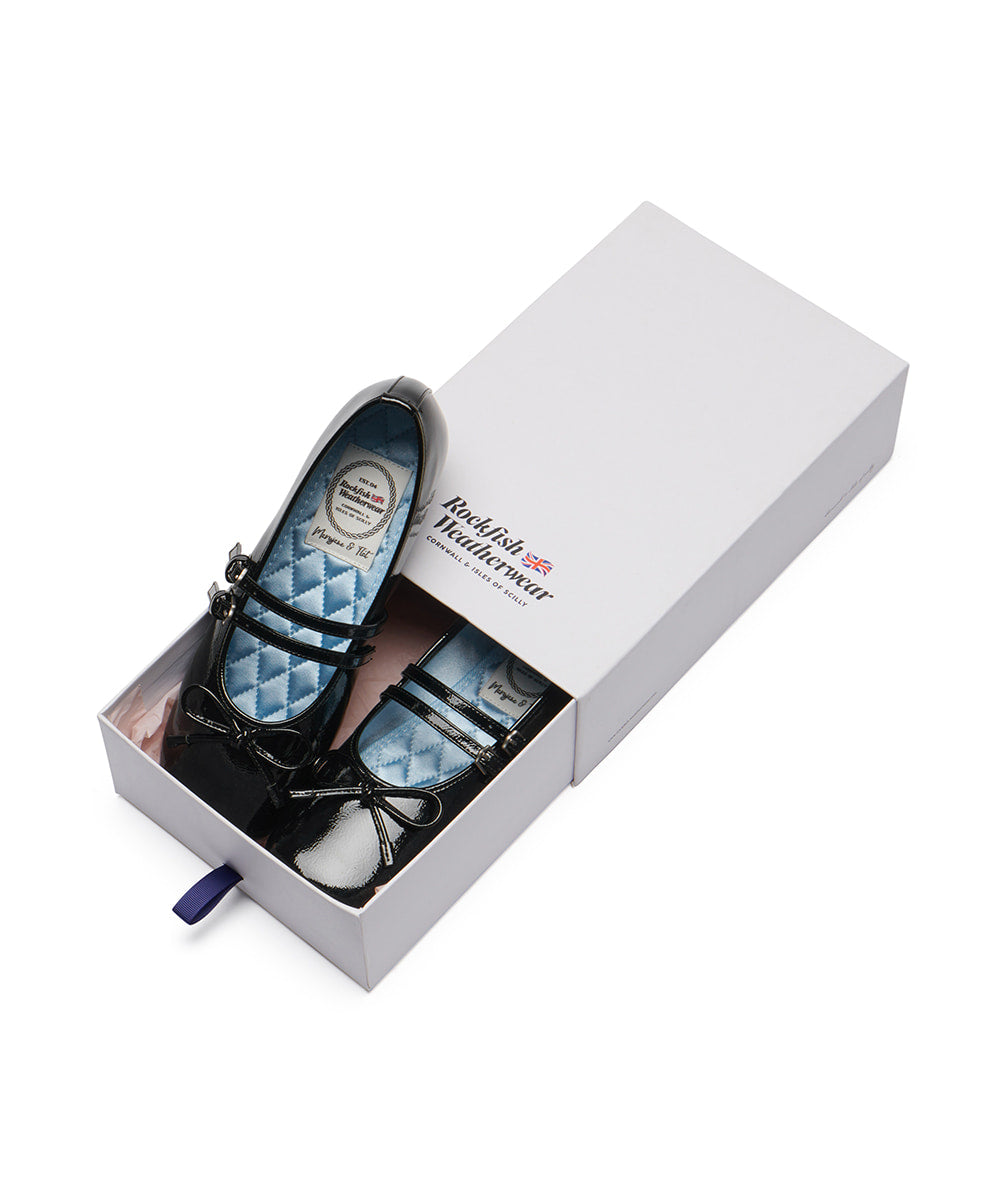 SQUARE TOE TWO STRAP MARYJANES / 3 Color