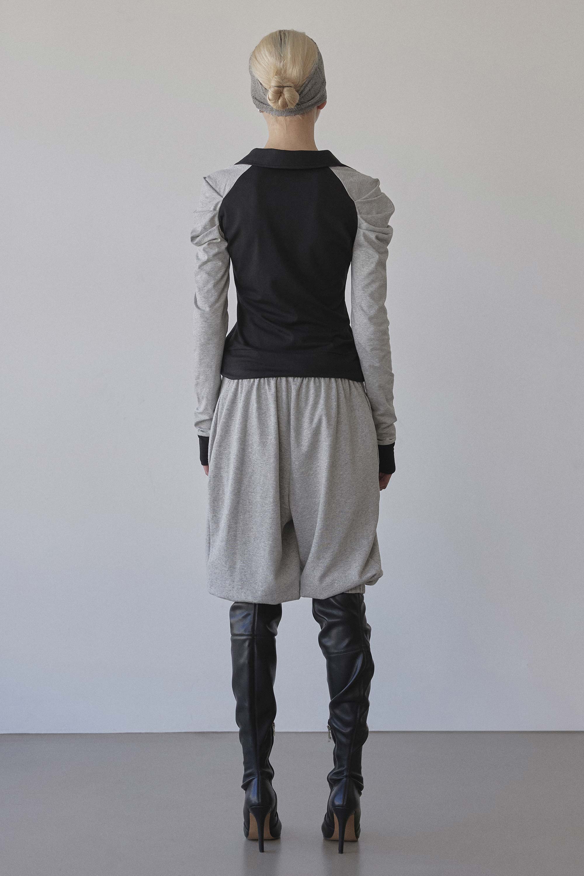 Good Girl Collar Tee Black