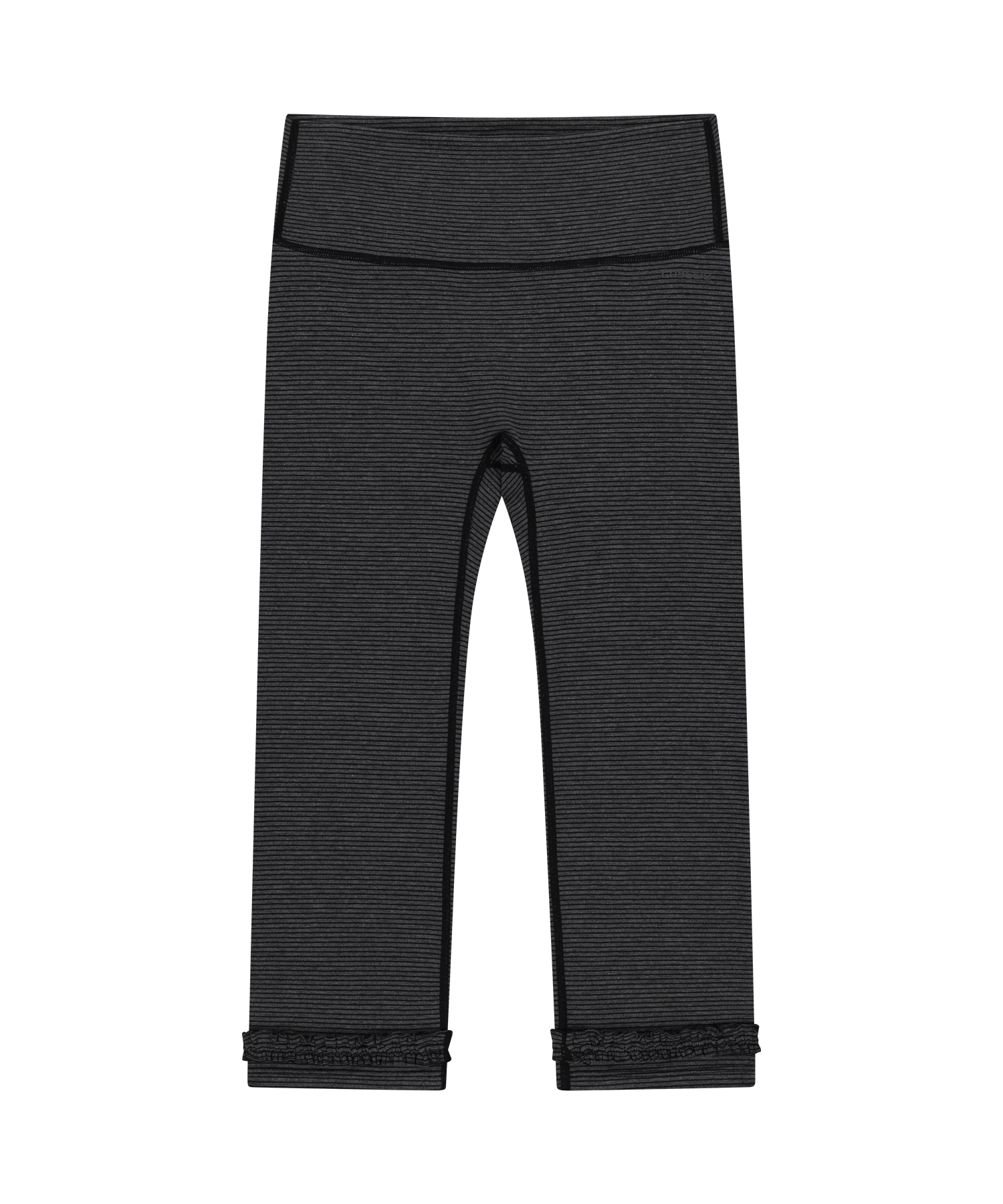 STRIPE ROUGH LEGGINGS DARK GREY