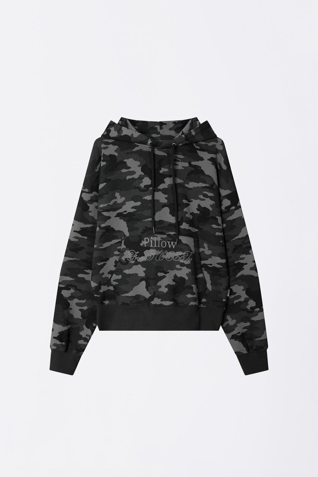 Sweets Belly Camo Hoodie Charcoal