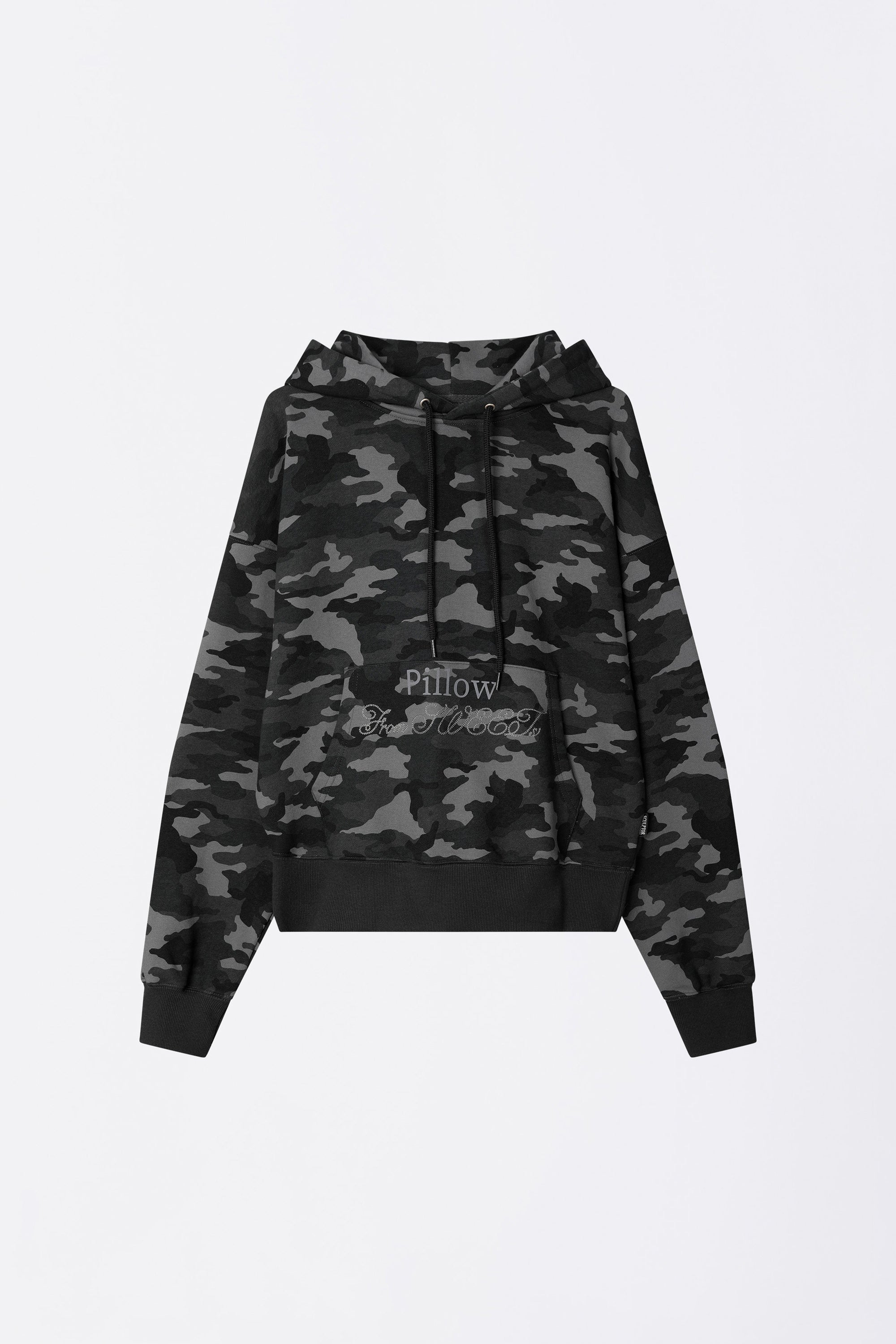 Sweets Belly Camo Hoodie Charcoal