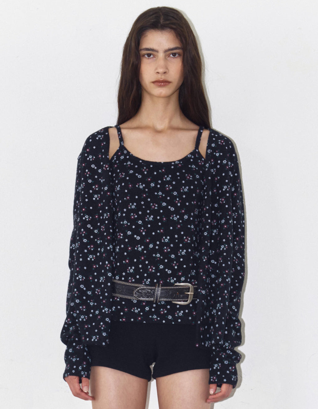 FLOWER CARDIGAN SET / 3 Color