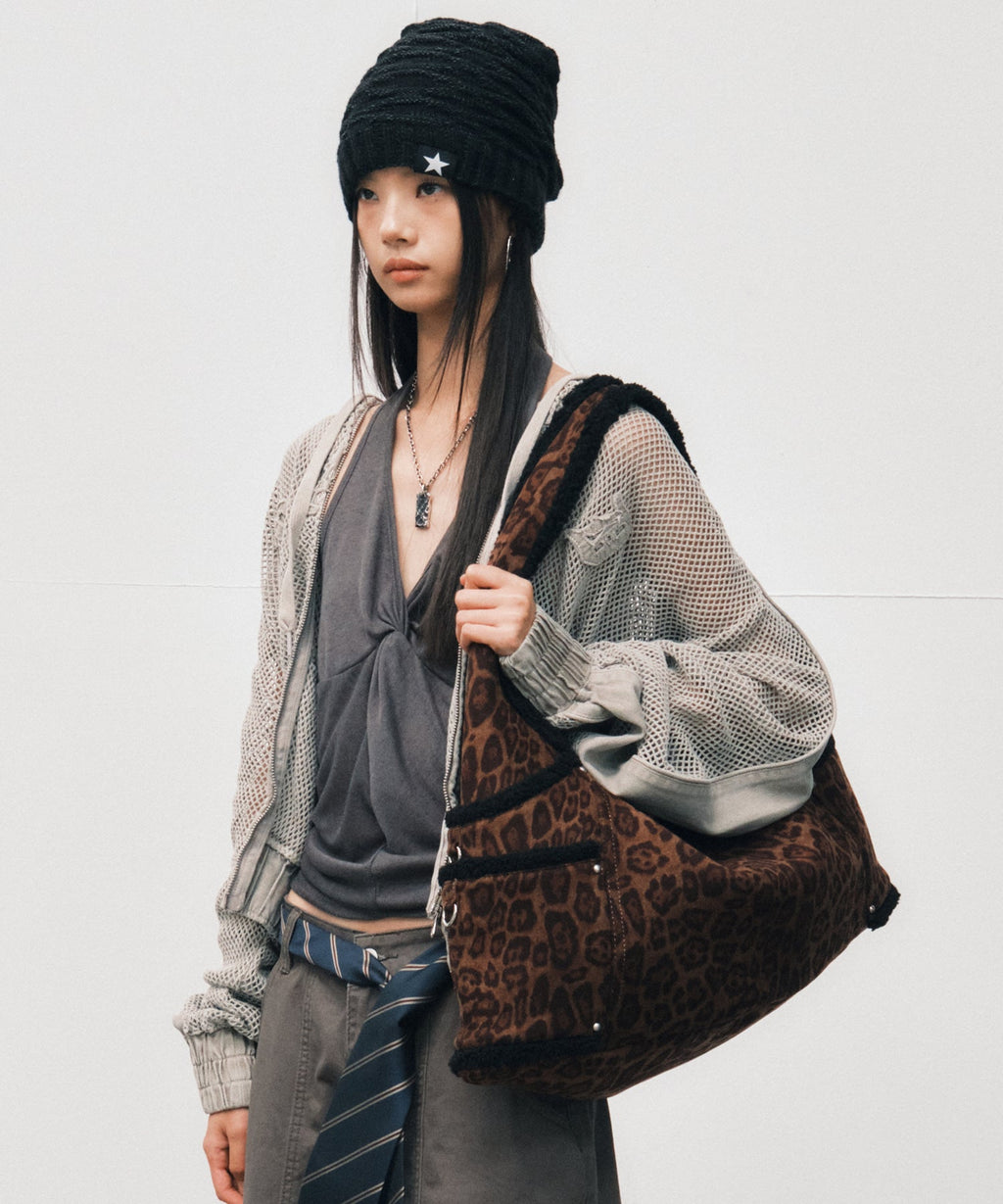 Maren 마렌_ Leopard Dark Brown