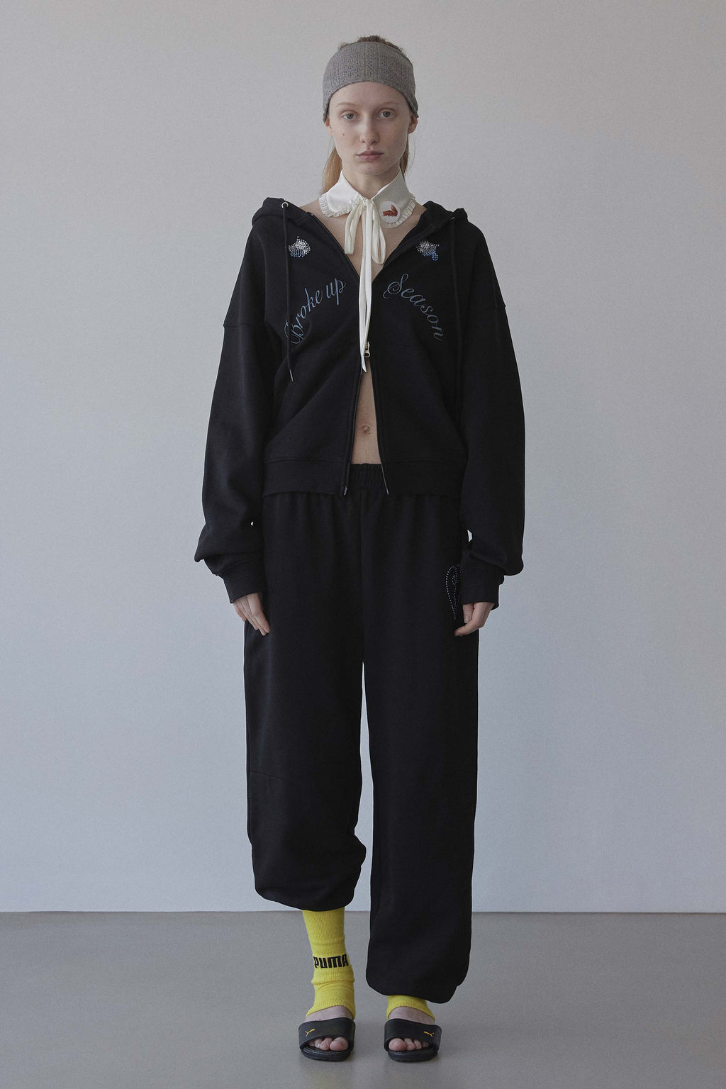 My Go To Hoodie Zip-Up Black