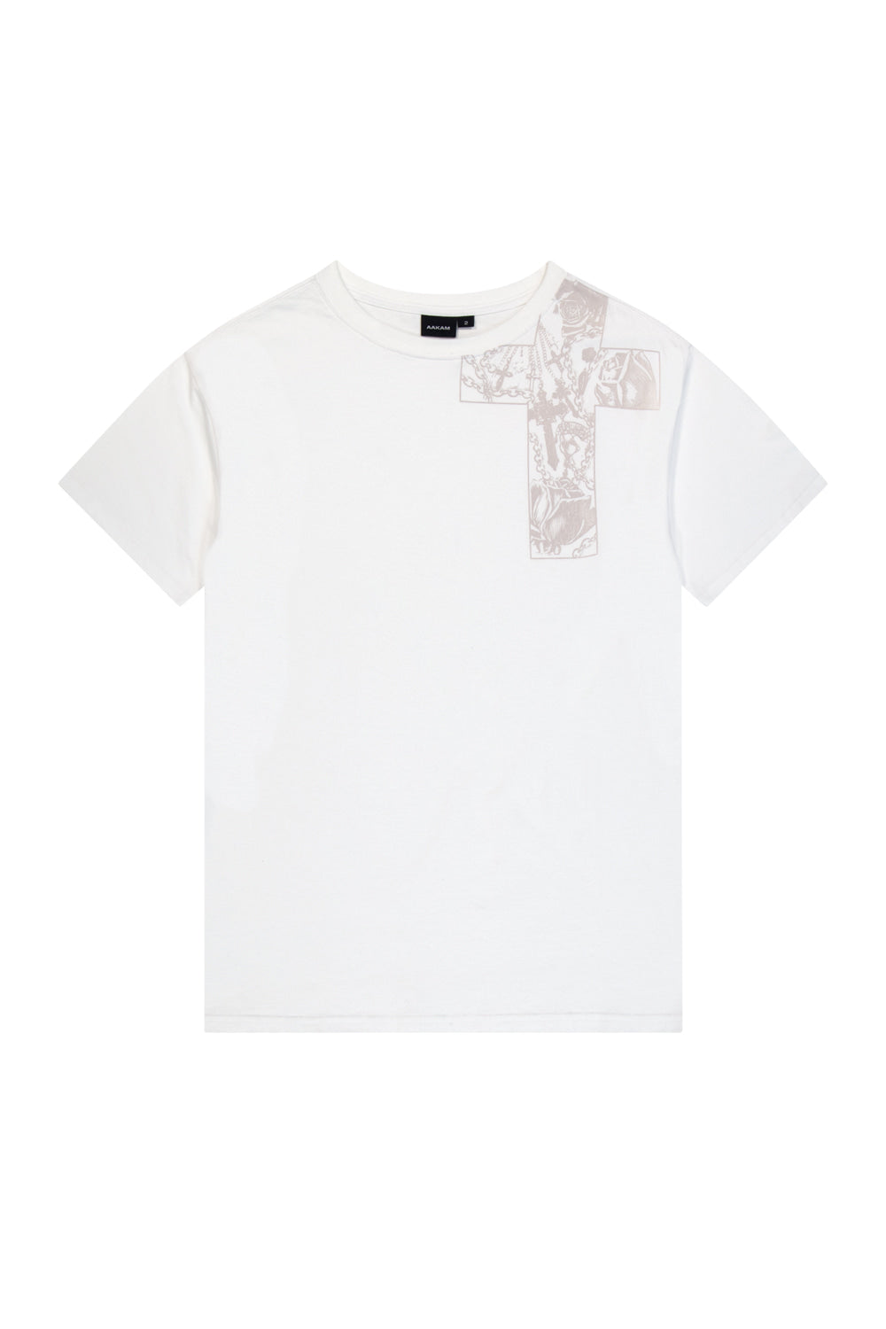 CROS2 Printed Half Top (White)