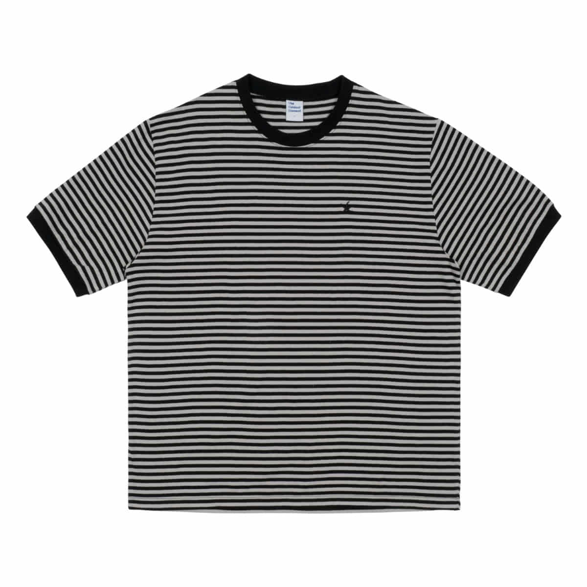 TCM mini logo stripe linger T (black)