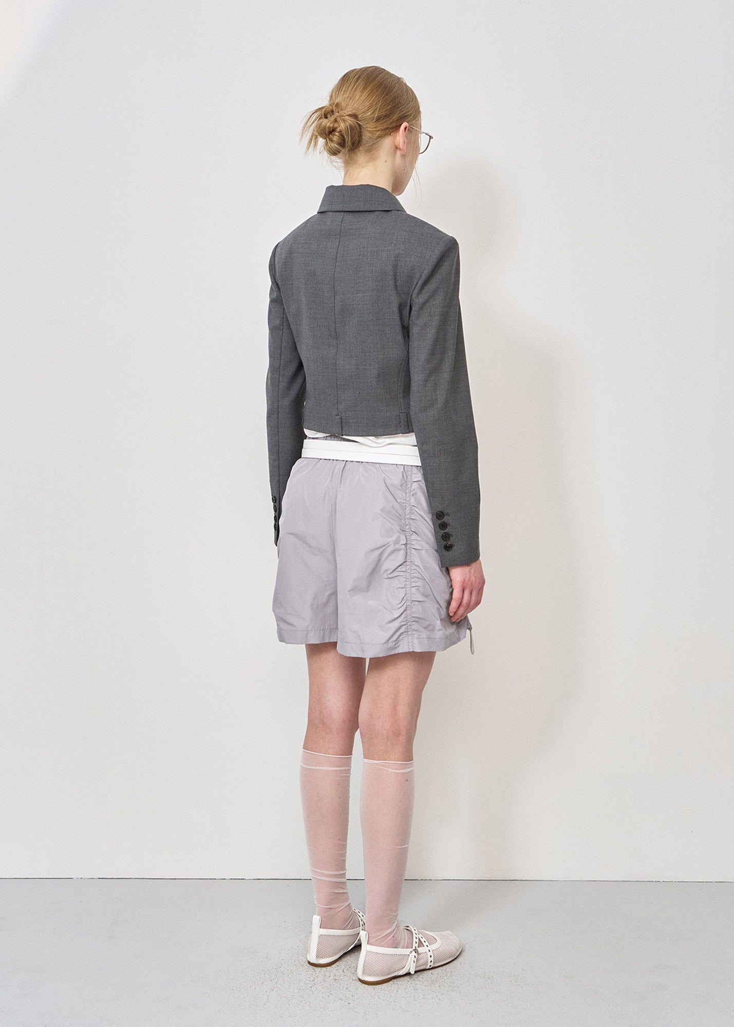 SUMMER WOOL SHORT JACKET