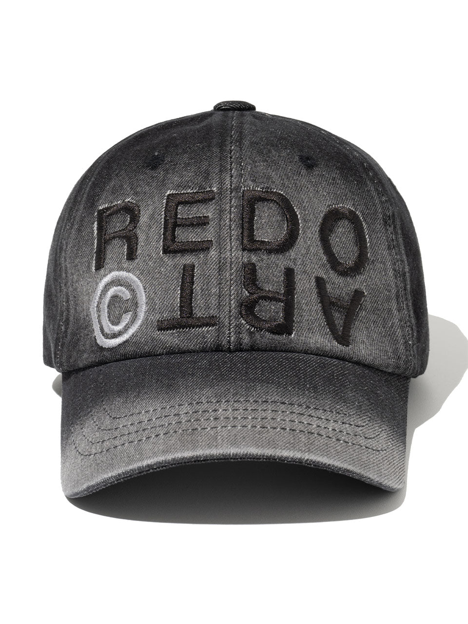 Reverse Washing Ball Cap Denim Black