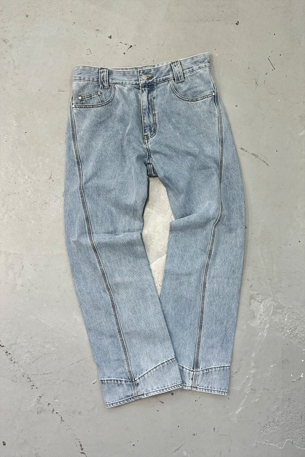 MPa DRIFT DENIM PANTS (STEEL BLUE)