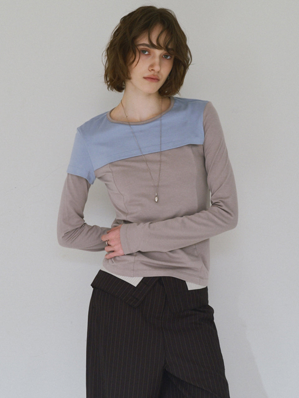 Half Bolelo T-shirts Sky Blue